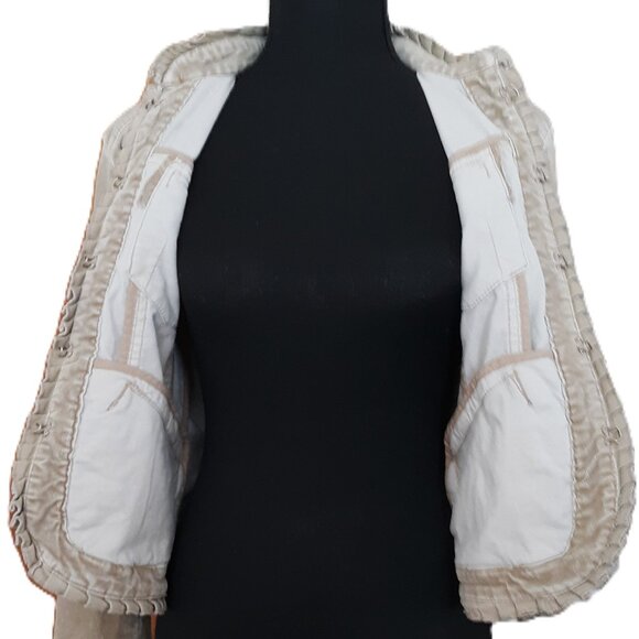 Vintage Chico's Corduroy Jacket Steam Punk - Picture 6 of 7